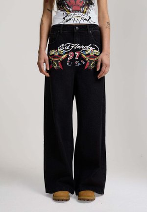 TEXAS RODEO XXTRA - Vaqueros boyfriend - black