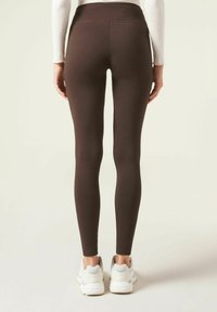 Calzedonia Leggings - dark brown
