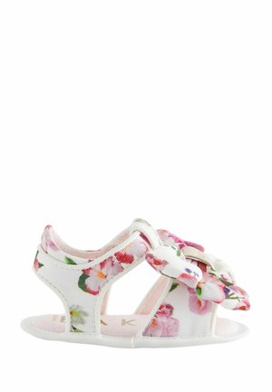 Baker by Ted Baker FLORAL PADDERS - Obuv pre bábätká - white