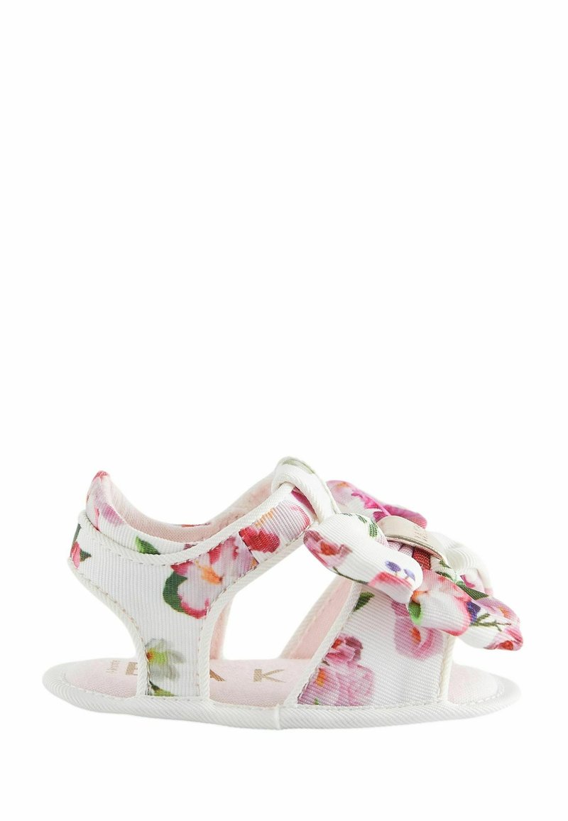 Baker by Ted Baker - FLORAL PADDERS - Lær-at-gå-sko - white, Forstør