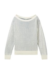 TOM TAILOR Stickad tröja - light blue