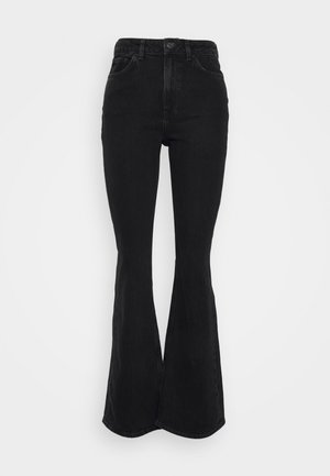 JXTURIN - Jeans bootcut - black denim