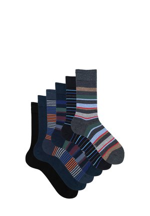 6 PACK CREW FANCY GIFT BOX - Socken - striped assortment