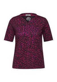 Cecil T-shirt Imprimé - Rosa/fuschia - ZALANDO