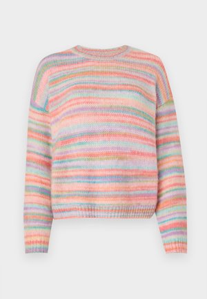 Pieces PCORMAN O NECK - Svetr - pink-a-boo