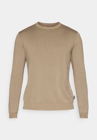 GOLF PRO SWEATER DAMIER - Vesta - roasted cashew
