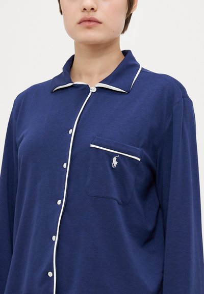 Polo Ralph Lauren LONG SLEEVE PJ - Conjunto de pijama - navy