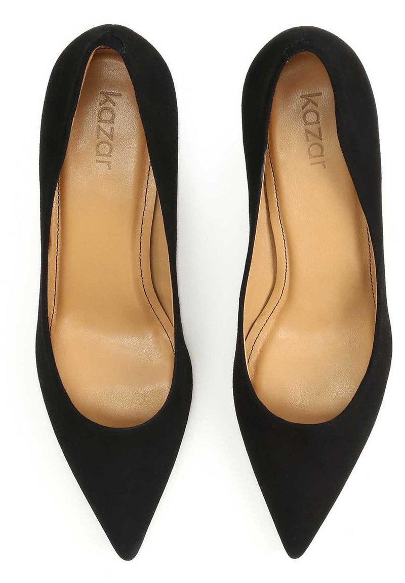 Damen Klassische Pumps | Kazar STONE PUMPS ON A COMFORTABLE LOW HEEL Pumps black/schwarz - WD21392 Damen Klassische Pumps | Kazar STONE PUMPS ON A COMFORTABLE LOW HEEL Pumps black/schwarz - WD21392