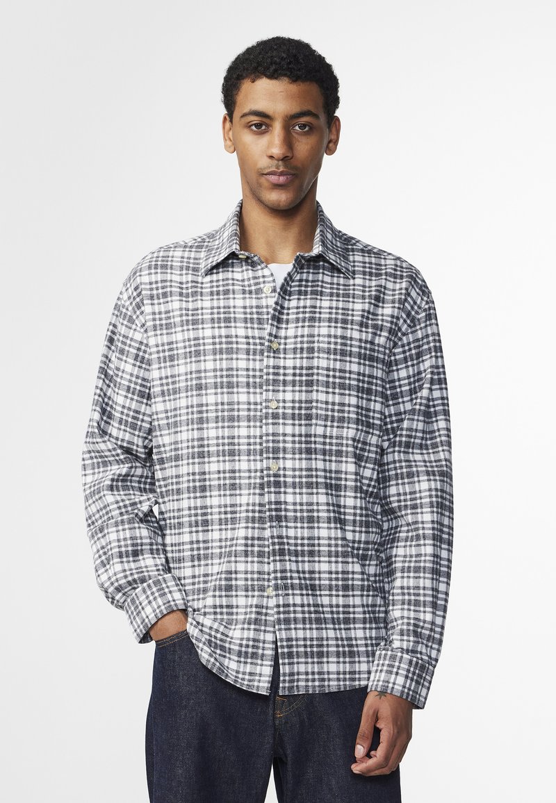NN.07 DEON - Skjorter - grey check