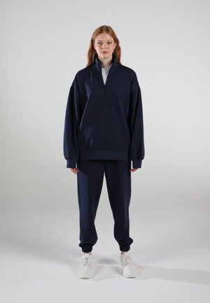 LOOSE FIT  - Tracksuit bottoms - midnight navy