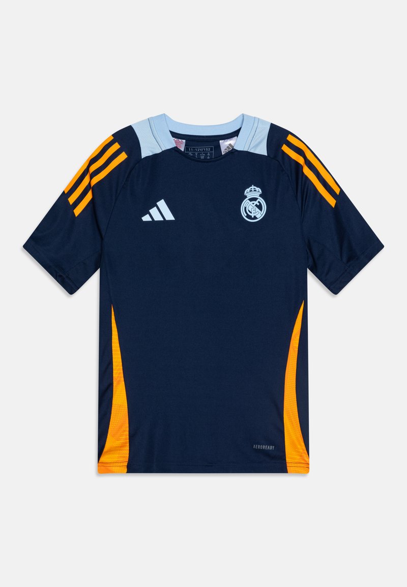 adidas Performance REAL MADRID TIRO 24 COMPETITION KIDS - Sportska majica - team navy blue/crew orange/glow blue