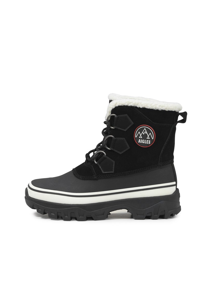 Airforce Heren Snow Parka True Black