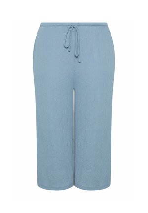 Yours Clothing, PLUS SIZE CULOTTES. - A-snit nederdel - blue