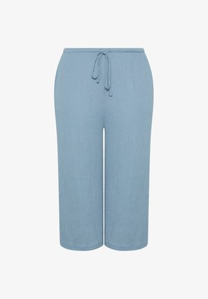 Yours Clothing, PLUS SIZE CULOTTES. - A-linjainen hame - blue