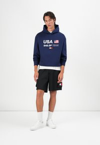 Tommy Hilfiger SAIL HOODIE UNISEX - Felpa con cappuccio - yale navy