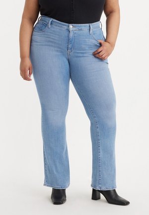 Jean bootcut - light-blue denim