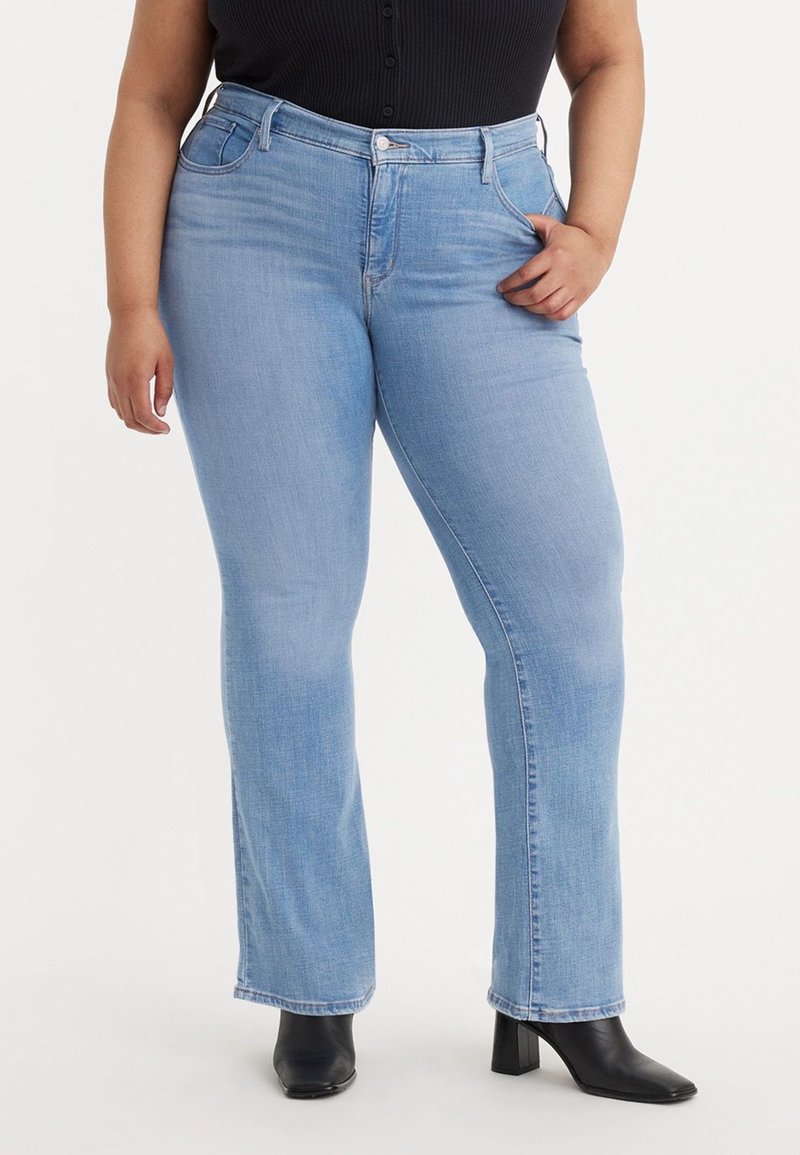 Levi's® Plus Jeans Bootcut - light-blue denim