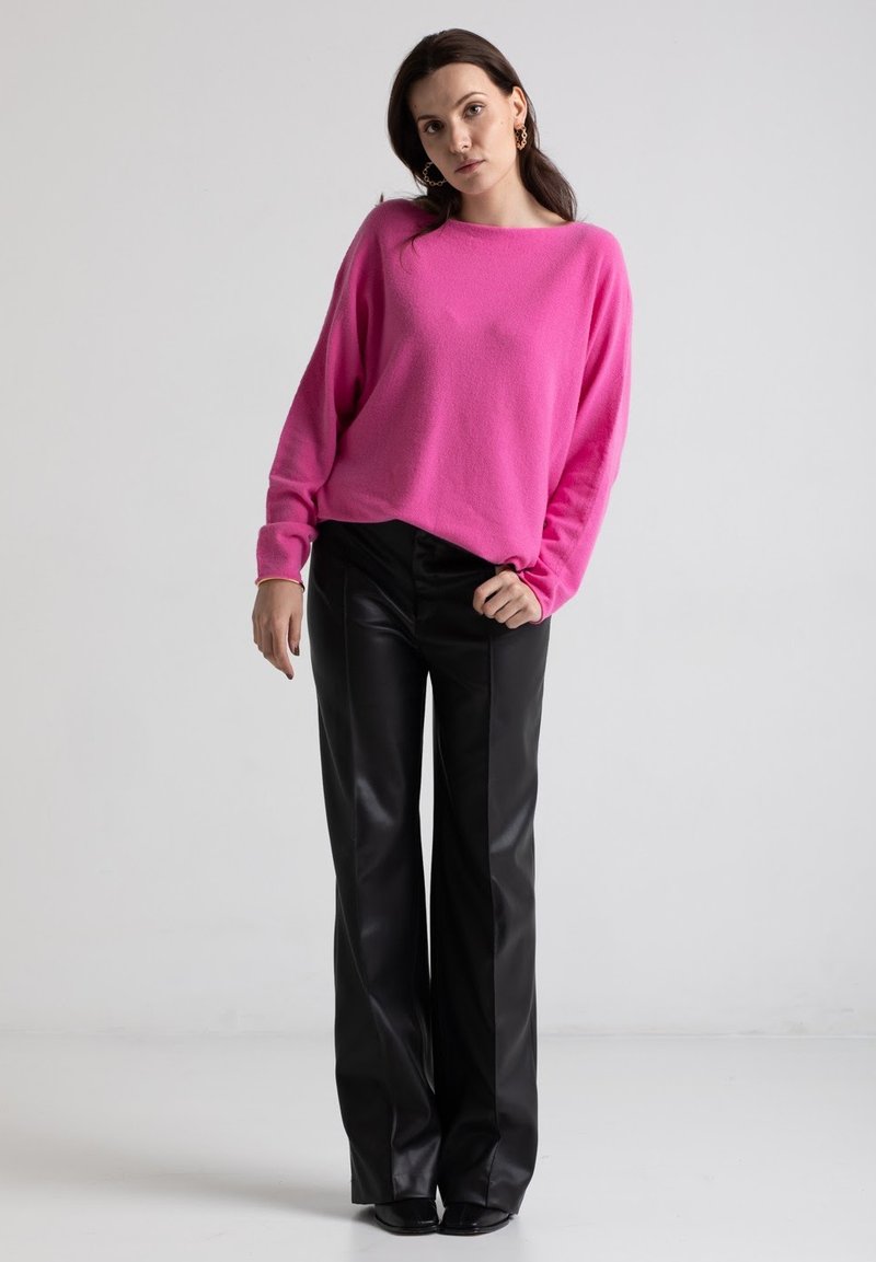 Damen Strickjacken | LOLA Strickpullover pink - CD02699 Damen Strickjacken | LOLA Strickpullover pink - CD02699