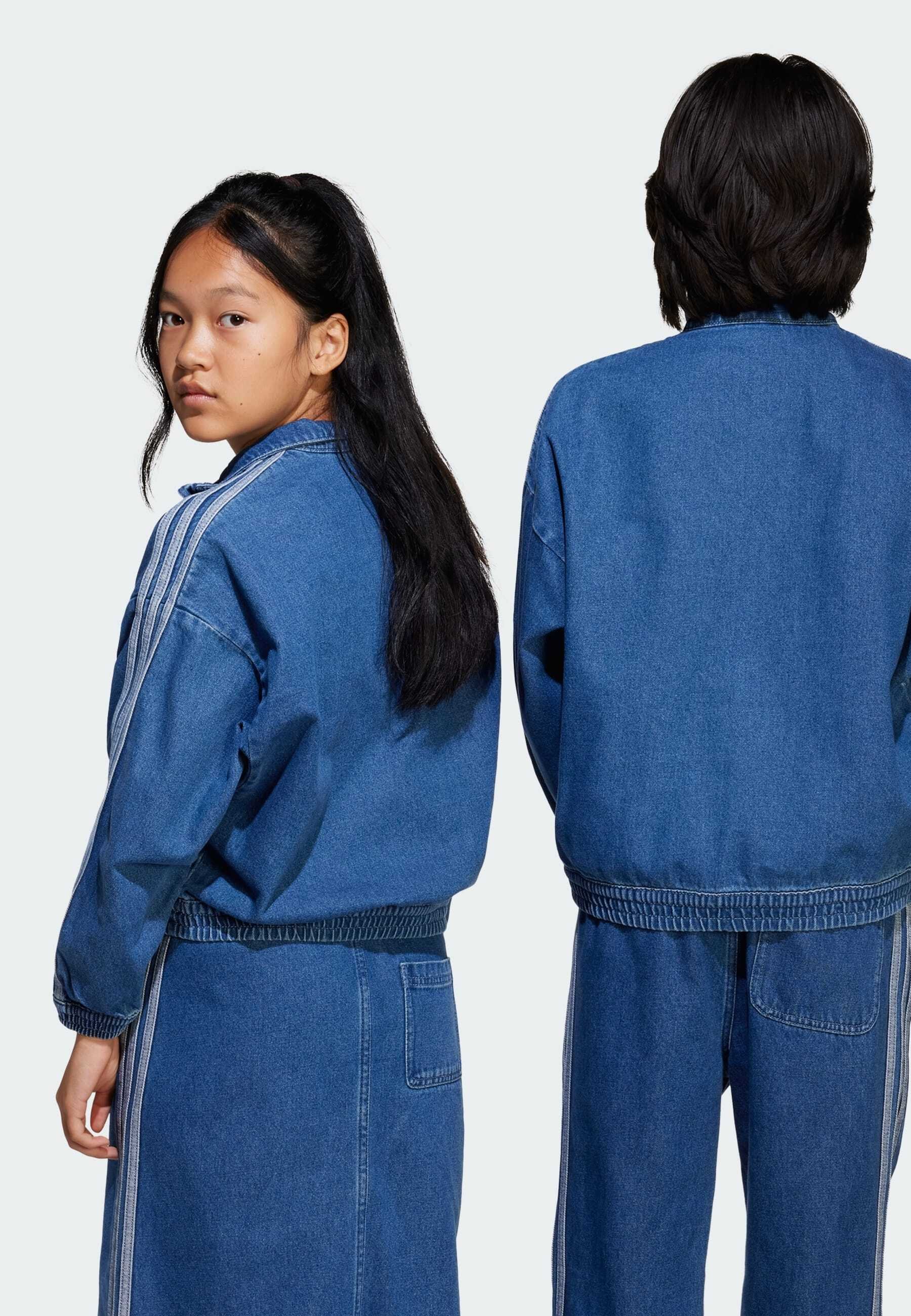 adidas Originals DENIM KIDS - Džinsinis švarkelis - medium blue