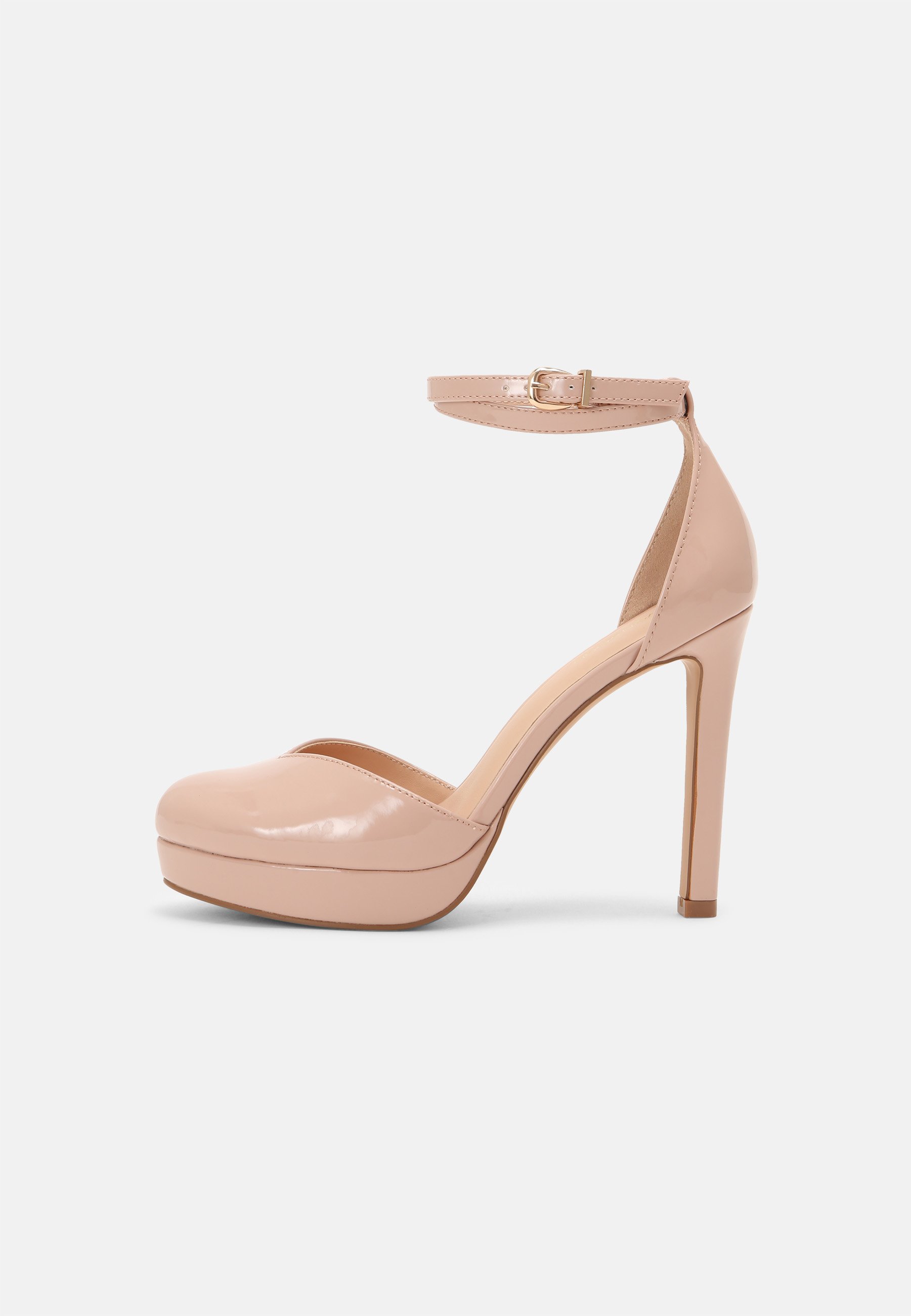 nude platform sandals