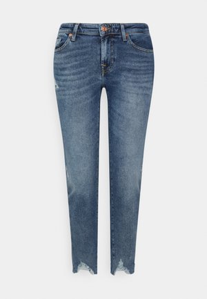 PYPER CROP - Jeans Skinny Fit - mid blue