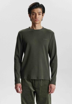 WAFFLE  - Langærmet T-shirt - forest night