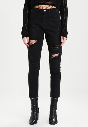 Jean boyfriend - black