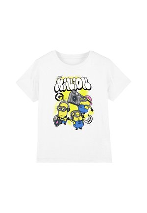 Universal Studios, DESPICABLE ME/MINIONS GRAFFITI BOOMBOX UNISEX - Print T-shirt - white