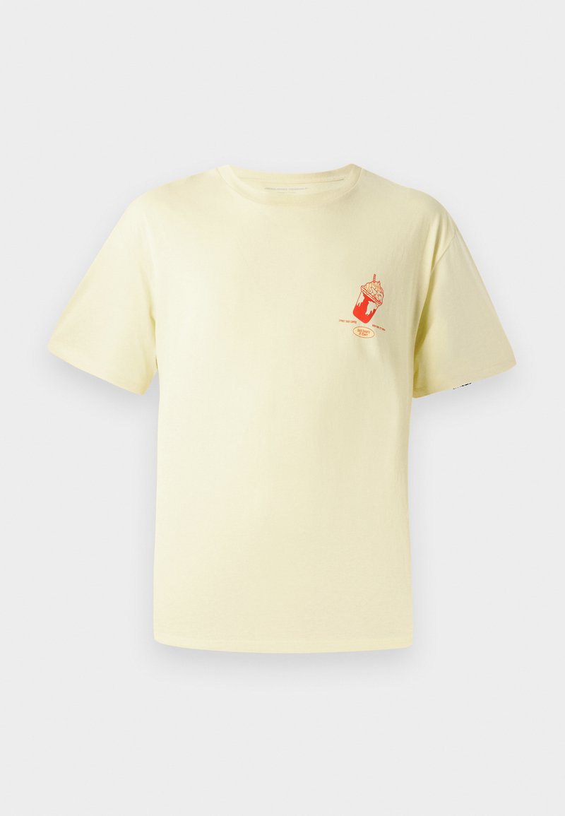jack & jones T-shirt print lichtgeel