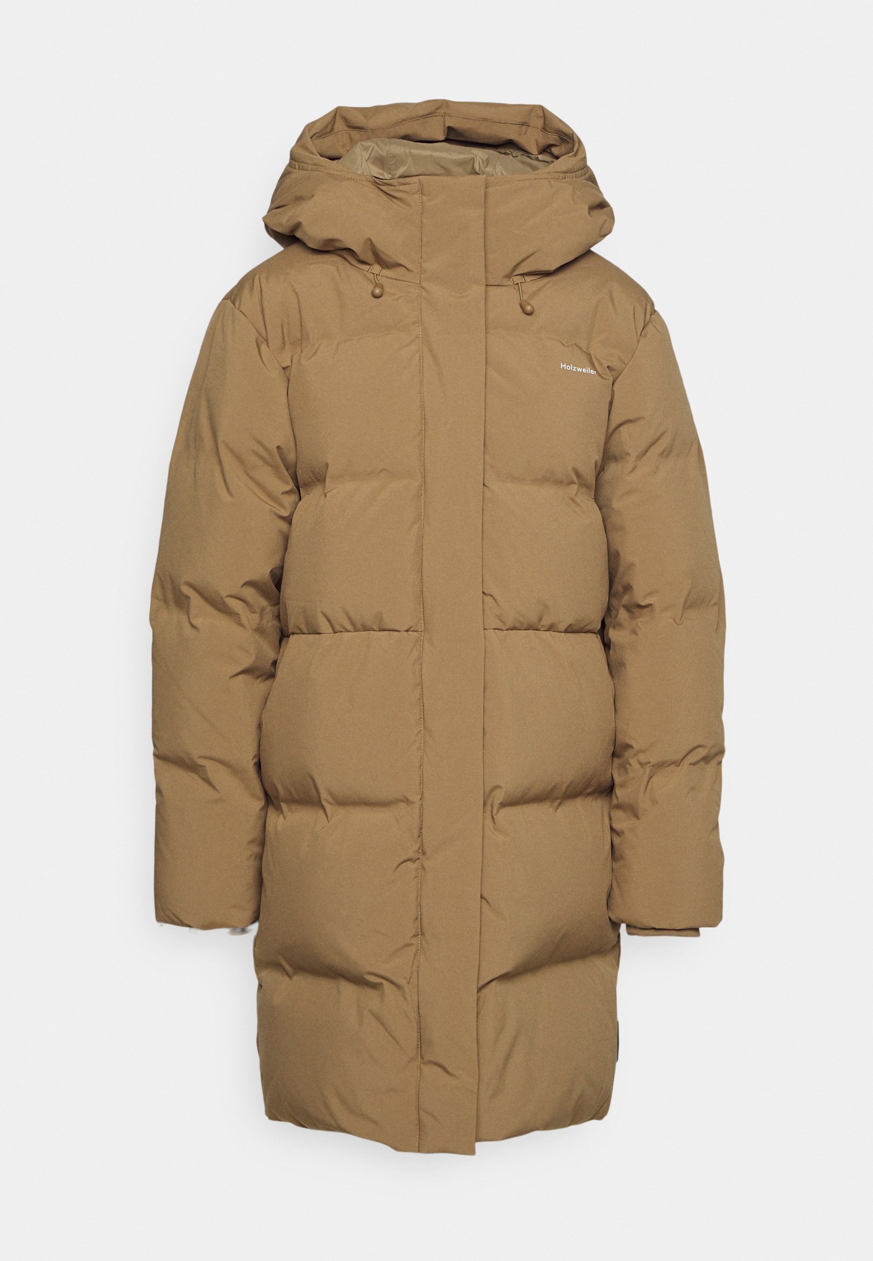 light brown bubble coat