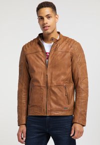 Mustang Leren jas - camel