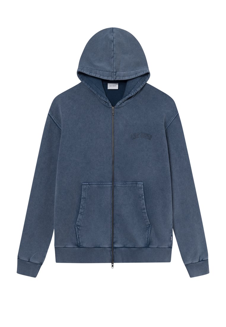 Les Deux Sweater met rits blauw Les Deux Sweater met rits blauw