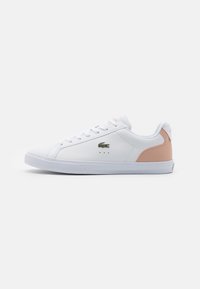 Unselected, white/light pink