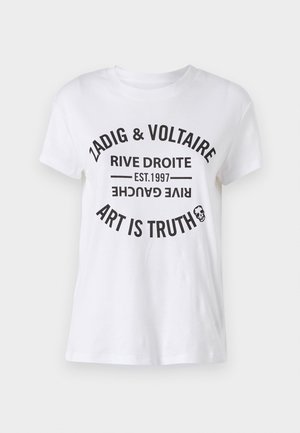 Zadig & Voltaire WALK ICO BLASON ECO - T-Shirt print - white