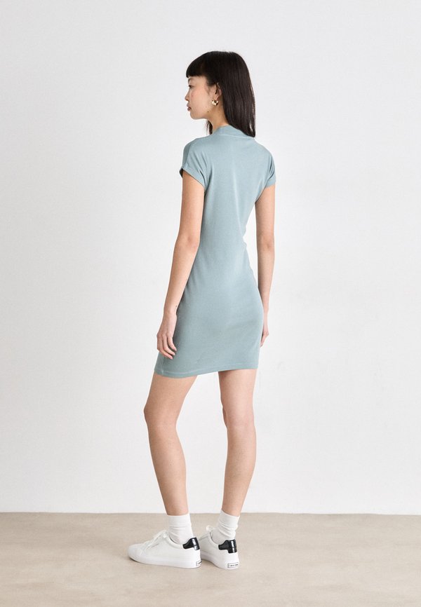 WASHED CAP SLEEVE DRESS - Shift dress - lead3