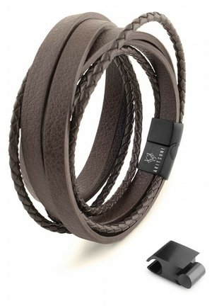 DARK MATTER - Bracelet - black/brown