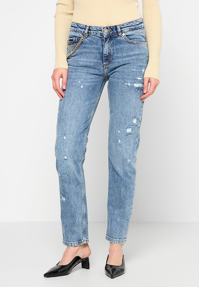 Just Cavalli Slim fit jeans blauw Just Cavalli Slim fit jeans blauw