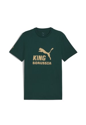 T-shirt imprimé - green/gold-coloured
