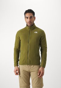 The North Face - 100 GLACIER FULL  - Jachetă din fleece - forest olive Imagine miniatură 1