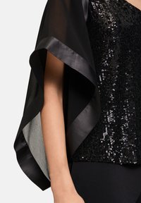 Vera Mont STOLA MIT 3/4 ARM - Kapper - schwarz