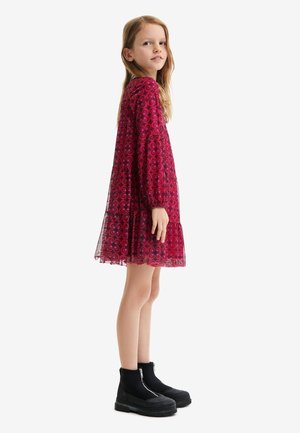 LONG SLEEVE - Day dress - red