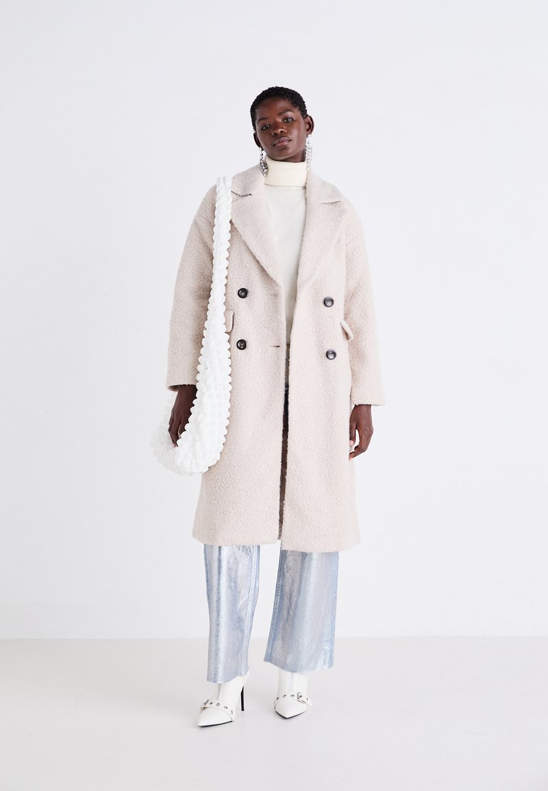 ONLY ONLVALERIA PIPER COAT Classic coat pumice stone/beige