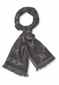 FERIS UNISEX - Foulard - dunkelgrau/hellgrau