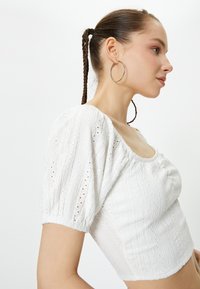 Koton CUTWORK - Blusa - white