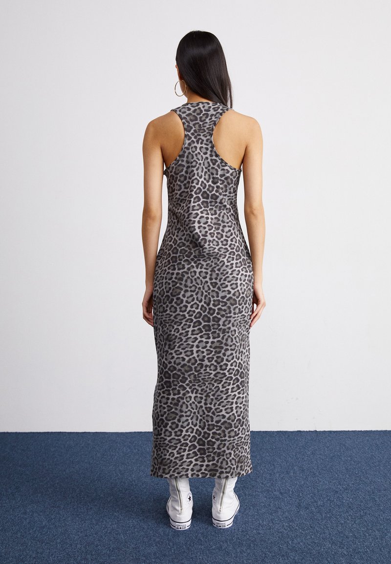slim fit dress slacks Flounce London Green Sequin Maxi Dress