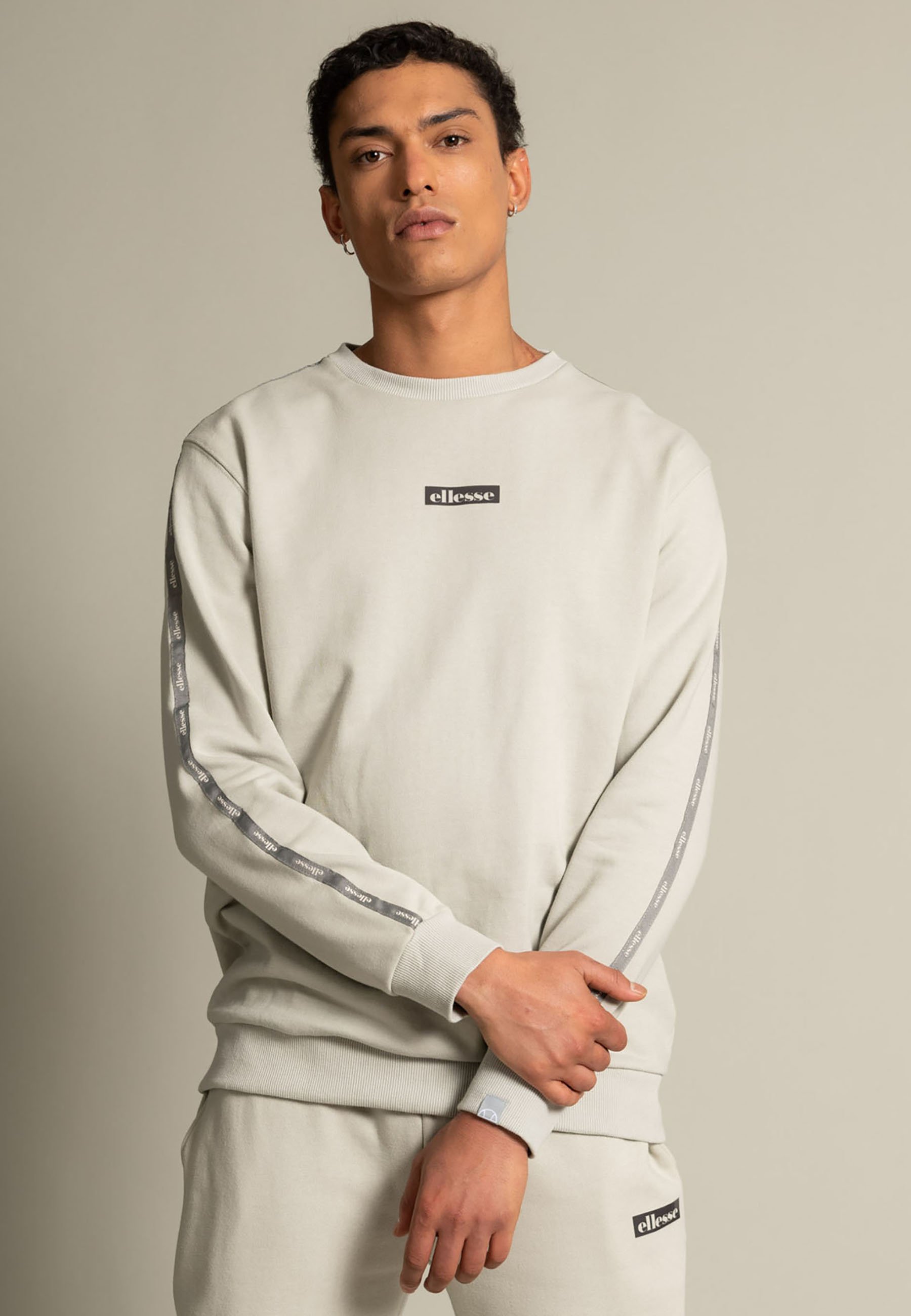 Ellesse Sudadera - silber/plateado - Zalando.es