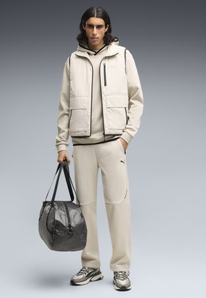 Puma, PUMATECH FAR-INFRARED FLEECE HOODIE - Hoodie - silver fog
