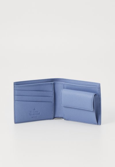 Vivienne Westwood MAN WALLET WITH COIN POCKET UNISEX - Punge - blue
