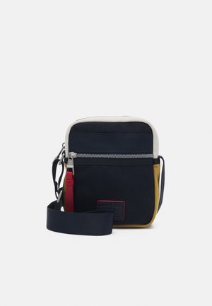 SURPLUS MINI REPORTER UNISEX - Across body bag - navy/yellow