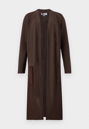 Noisy May, NMCITY LONG - Kardigan - chocolate brown